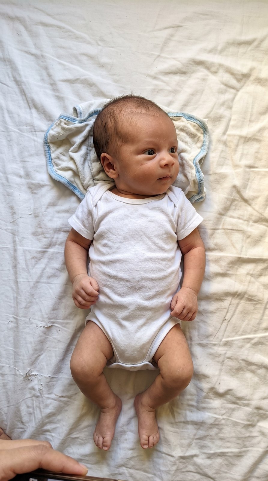 Foto que a Adrielly enviou do João Gabriel
