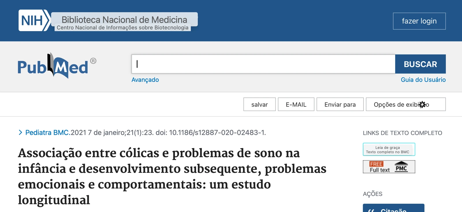 Print: BMC Pediatrics · 2021